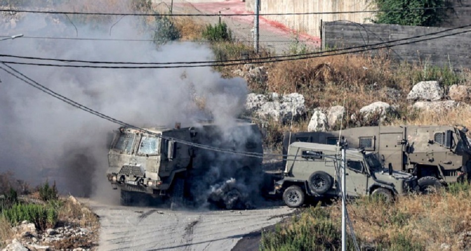 تفجير آلية عسكرية إسرائيلية